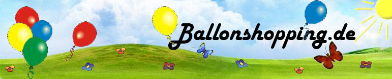 Shop für Luftballons, Riesenballons, Werbe-Ballons, Ballongas, Dekorationsbedarf Online-Shop für Luftballons